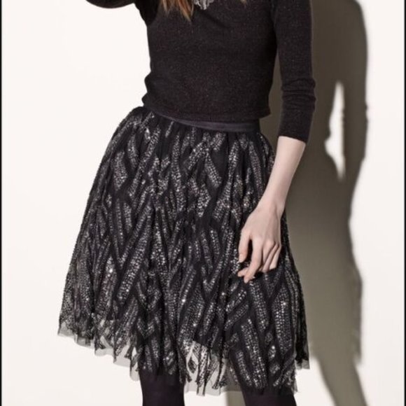 Parker Switch Beaded Skirt Size 0